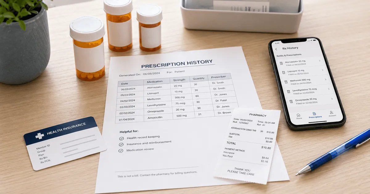 CVS Prescription History: What It Shows