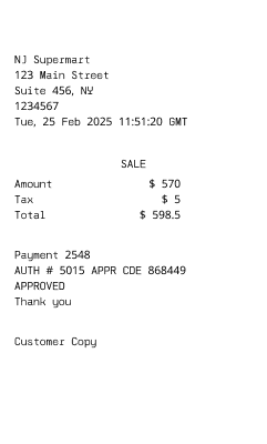 BigBasket Invoice